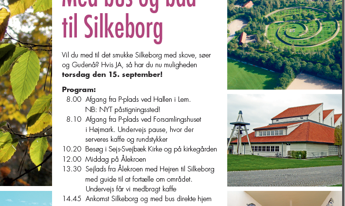 Med bus og båd til Silkeborg