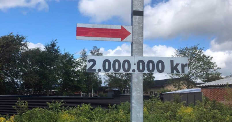 PILEN PÅ INDSAMLINGSSØJLEN HAR RYKKET SIG IGEN 04-07-2019