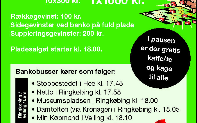 40års Jubilæumsbanko